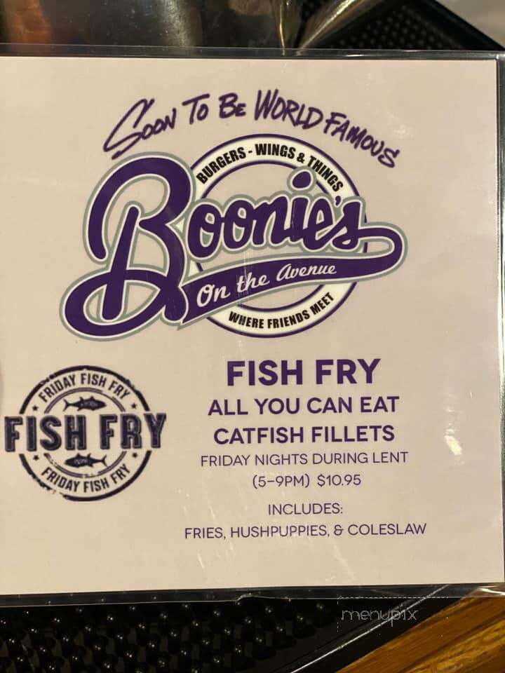 Boonie's On The Avenue - Muscatine, IA