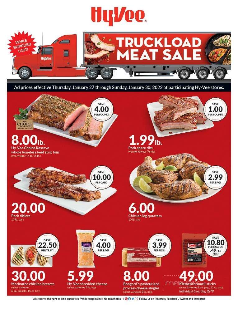 Hy-Vee Kitchenmenu - New Ulm, MN menu_pic