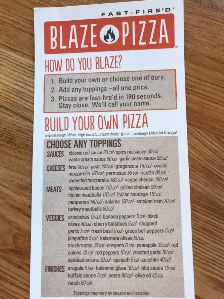 Blaze Pizza - Sarasota, FL