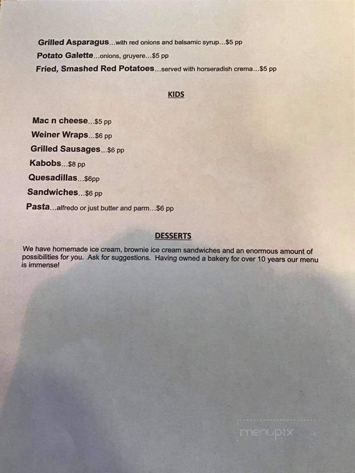 Buttercup - Nehalem, OR menu_pic