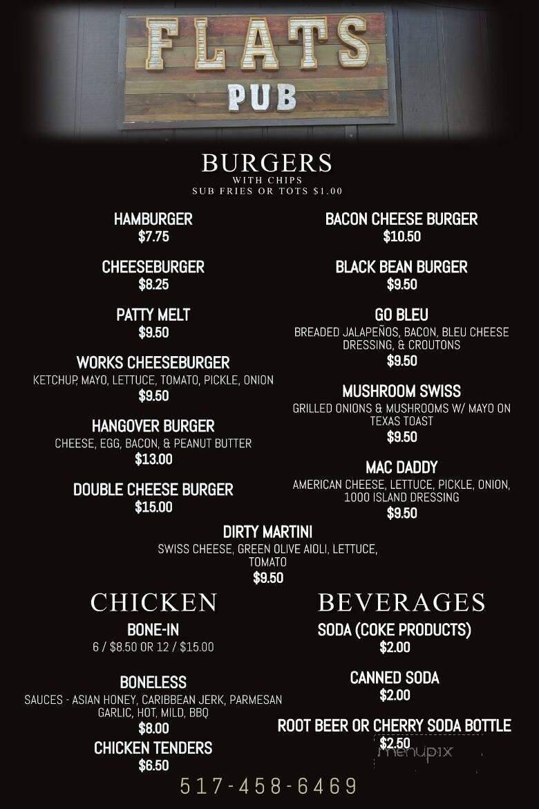 Morenci Pub - Morenci, MI menu_pic