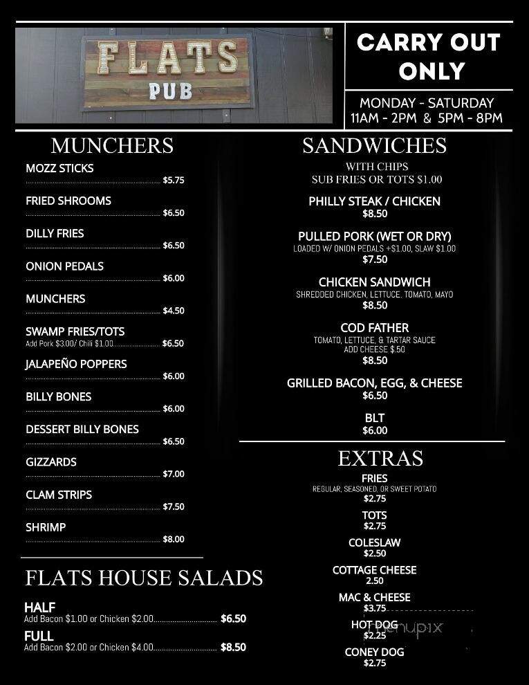 Morenci Pub - Morenci, MI menu_pic