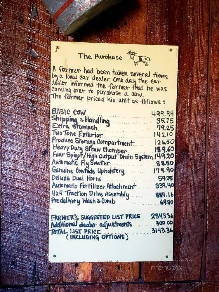 Babe's Chicken Dinner House - Frisco, TX menu_pic