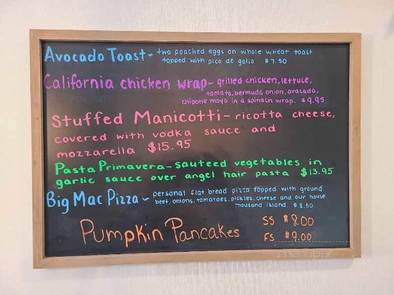 Wisdom Diner - Bordentown, NJ menu_pic
