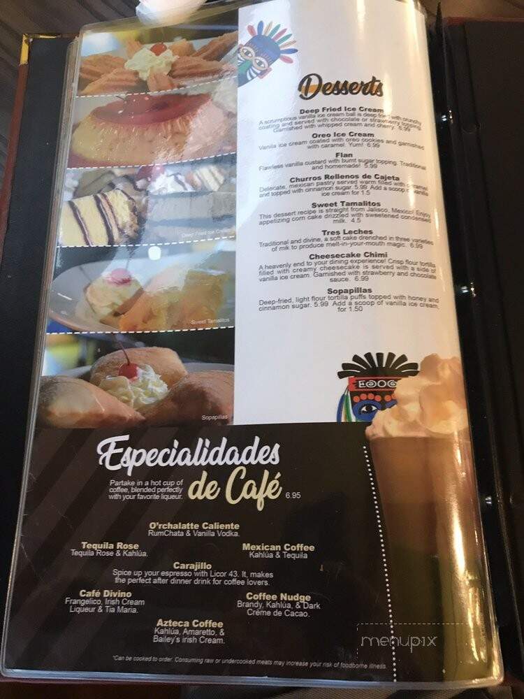 Azteca D'Oro - Winter Haven, FL menu_pic