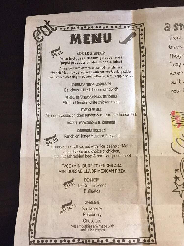Azteca D'Oro - Winter Haven, FL menu_pic