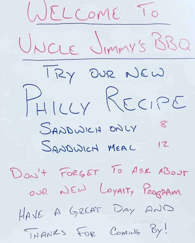 UNCLE Jimmy's Rib Co - Windham, NH