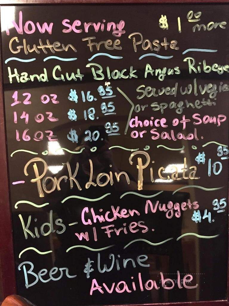 Verona Italian Bistro - Pampa, TX menu_pic