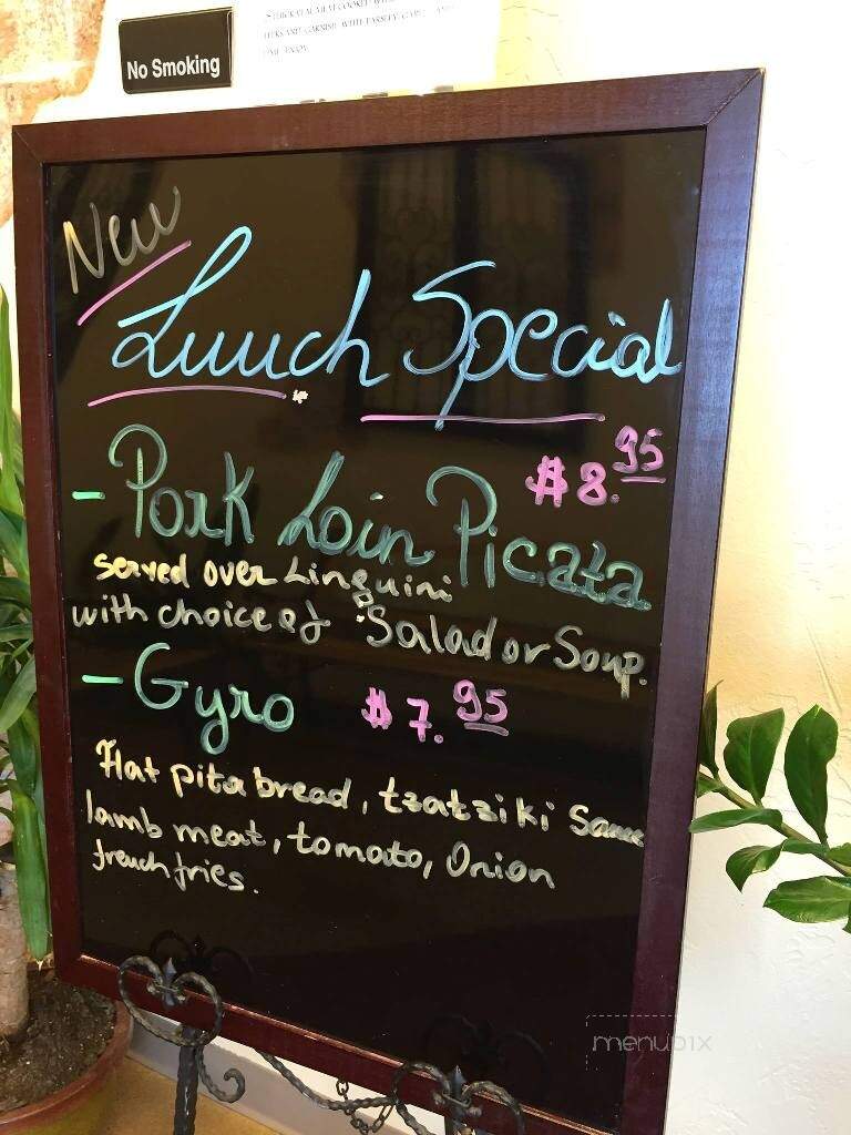 Verona Italian Bistro - Pampa, TX menu_pic