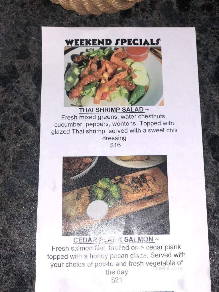 Voyageur - St Clair, MI menu_pic