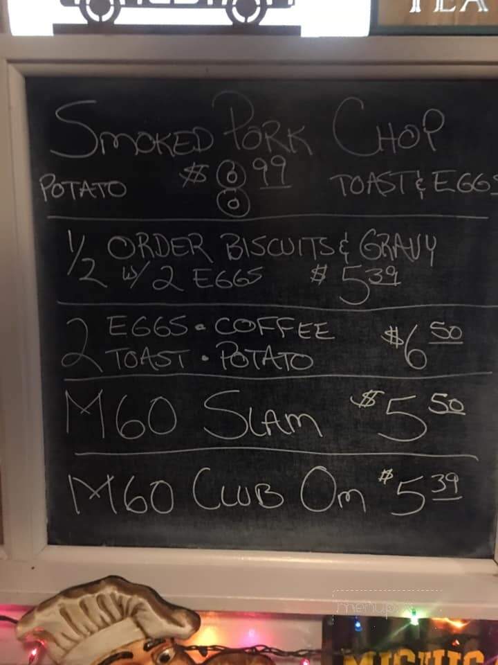 M-60 Grill - Concord, MI menu_pic