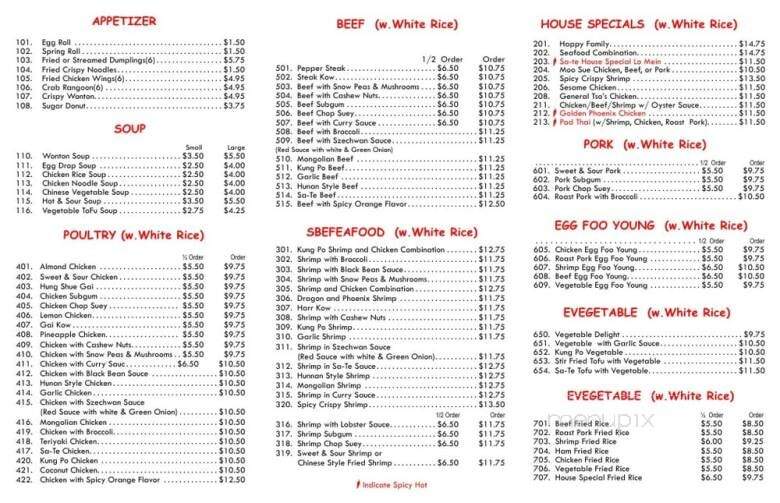 Kung Po House - Canton, MI menu_pic