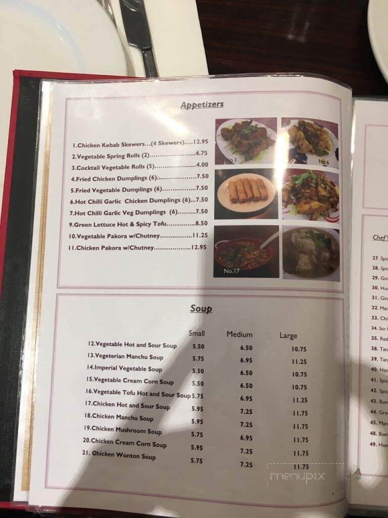 Green Lettuce Restaurant - Surrey, BC menu_pic