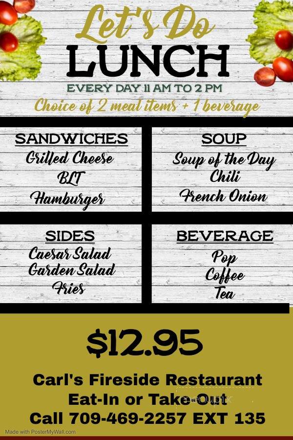 Seaport Inn Hotel & Restaurant - Catalina, NL menu_pic