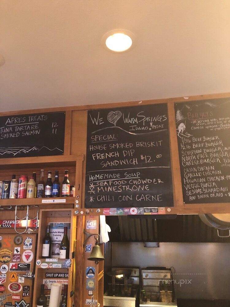 Apples Bar & Grill - Ketchum, ID menu_pic