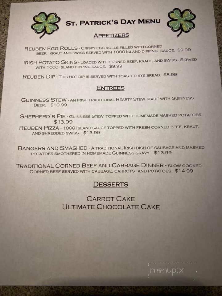 Cafe 20 - Marengo, IL menu_pic