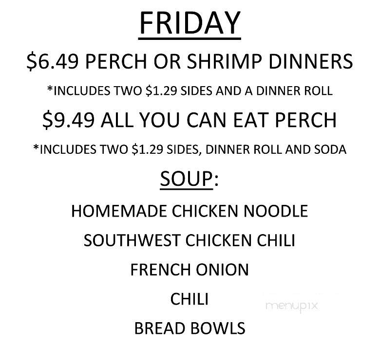 Country School Restaurant - Rochelle, IL menu_pic