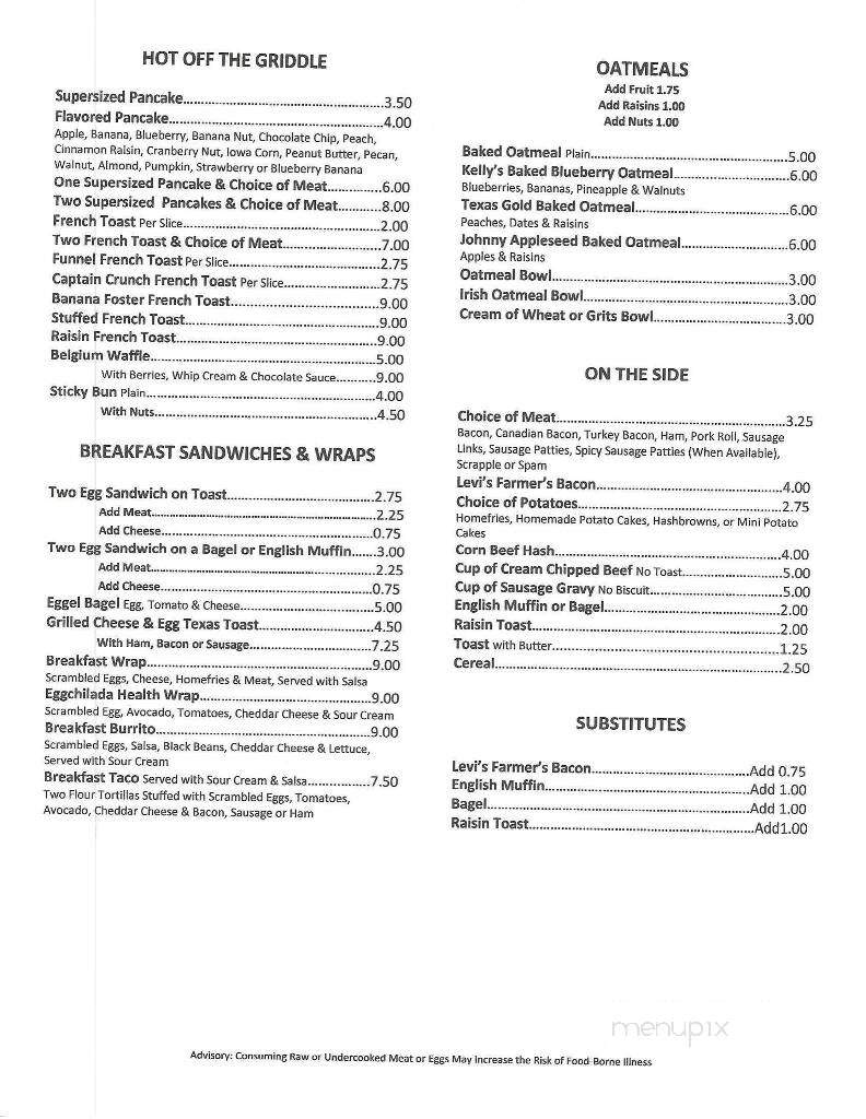 Pleasantville Diner - Oley, PA menu_pic