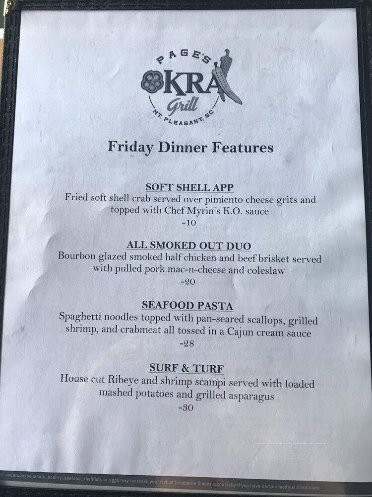 Okra Grill - Mount Pleasant, SC