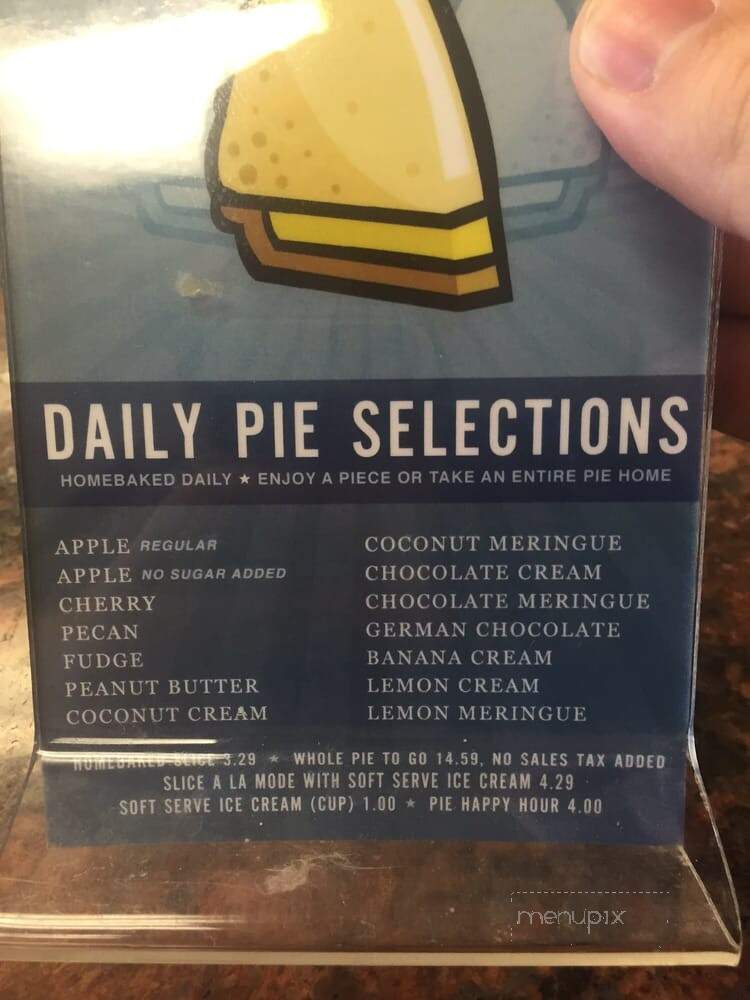 Blue Bonnet Cafe - Marble Falls, TX menu_pic