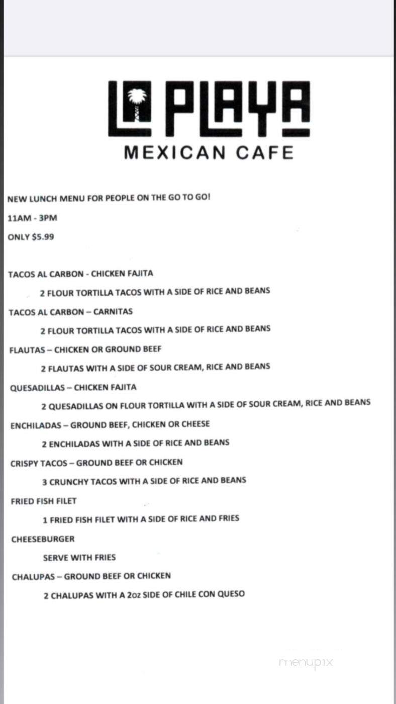 La Playa Mexican Cafe - Harlingen, TX