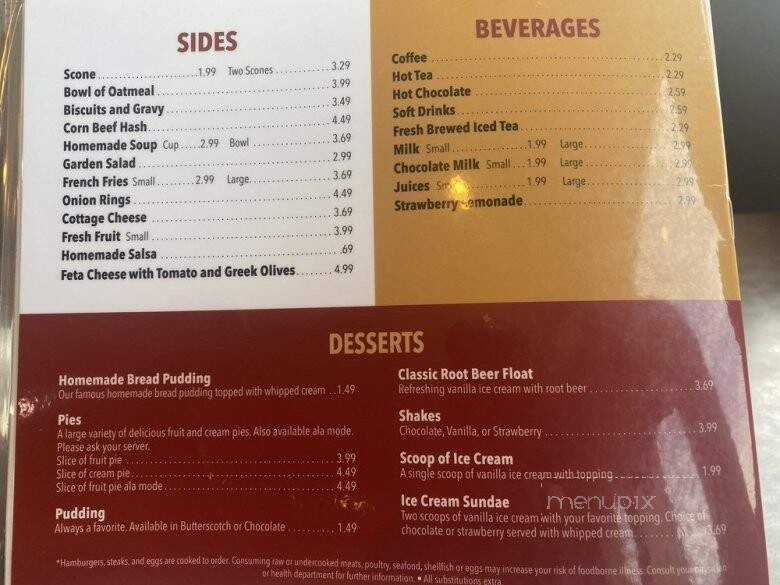 Jim's Family Restaurant - Sandy, UT menu_pic