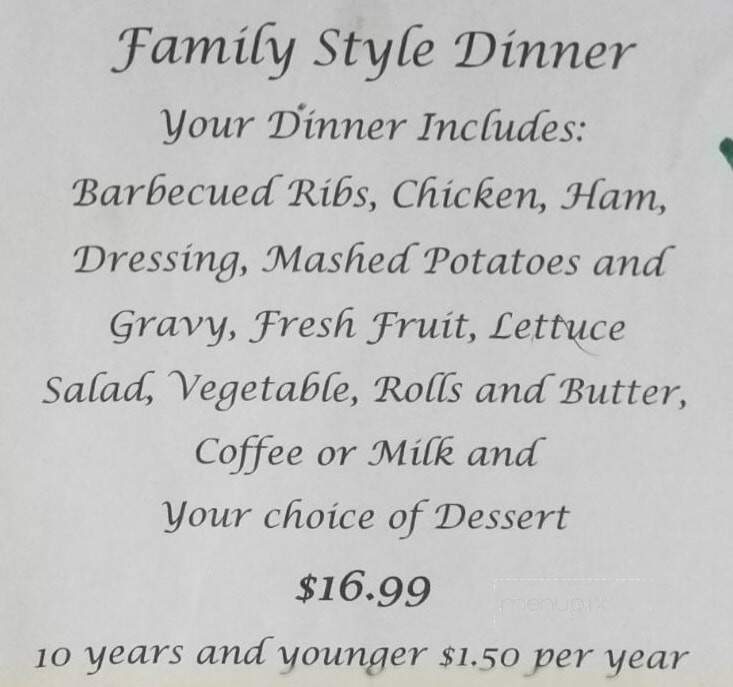 Jim & Linda's Lakeview Club - Malone, WI menu_pic
