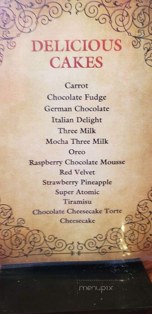 Paul's Omega Restaurant - Milwaukee, WI menu_pic