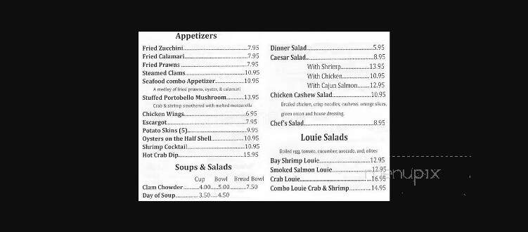 Dino's Restaurant - Castro Valley, CA menu_pic