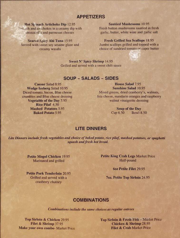 Mogul Restaurant - Mammoth Lakes, CA menu_pic