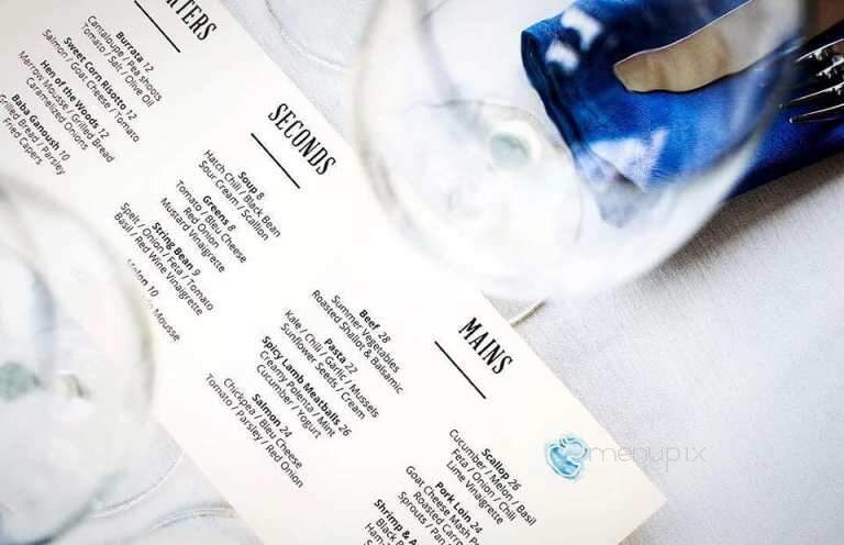 Bleu Duck Kitchen - Rochester, MN menu_pic