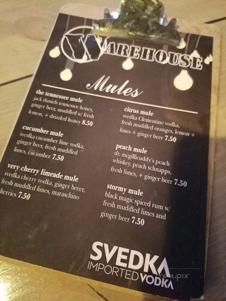Warehouse 25 Sixty Five - Grand Junction, CO menu_pic