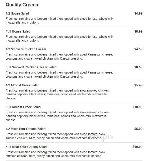 Stoner's Pizza Joint - Warner Robins, GA menu_pic