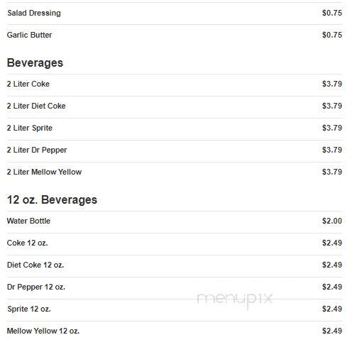 Stoner's Pizza Joint - Warner Robins, GA menu_pic