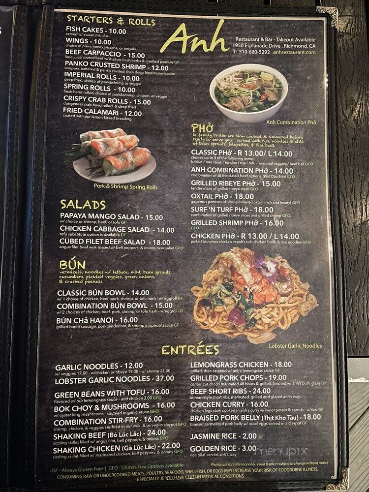 Anh Vietnamese Kitchen - Richmond, CA