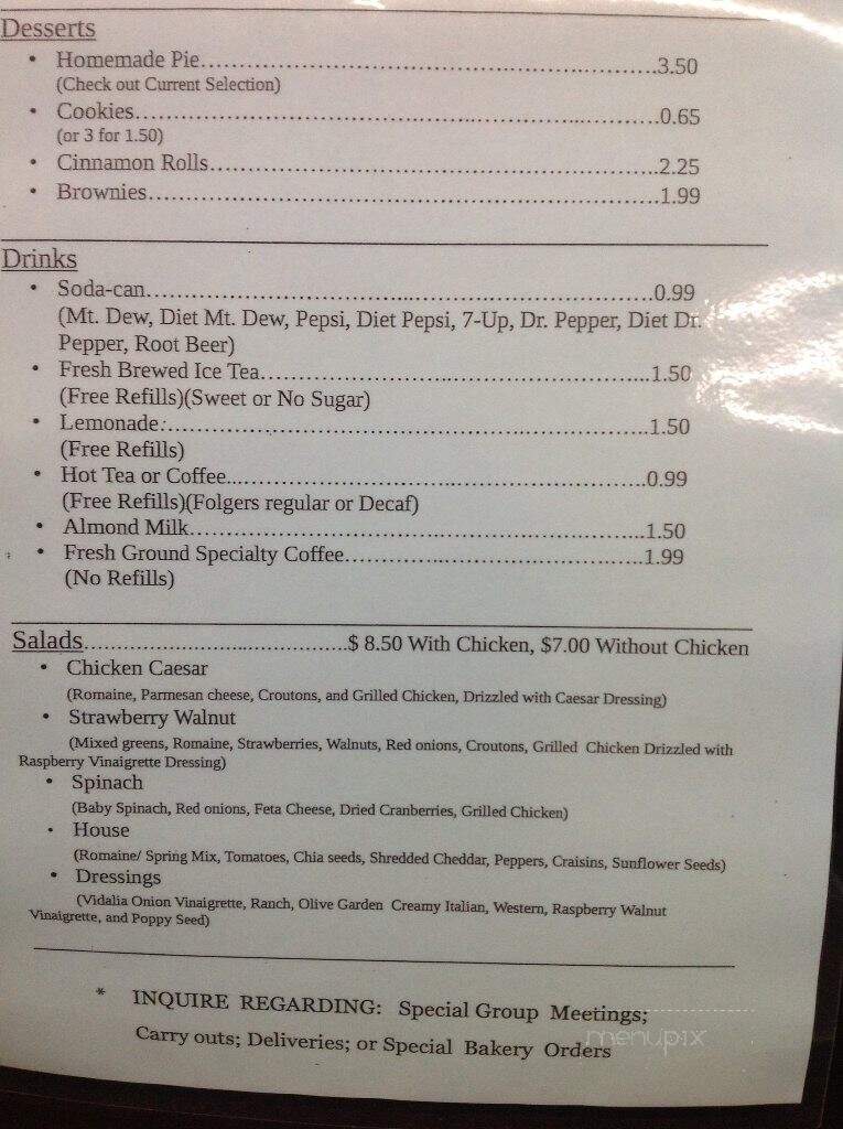 Greater Days - Hannibal, MO menu_pic