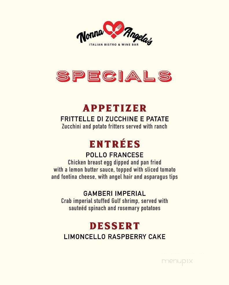 Mamma Angela's - Crofton, MD menu_pic