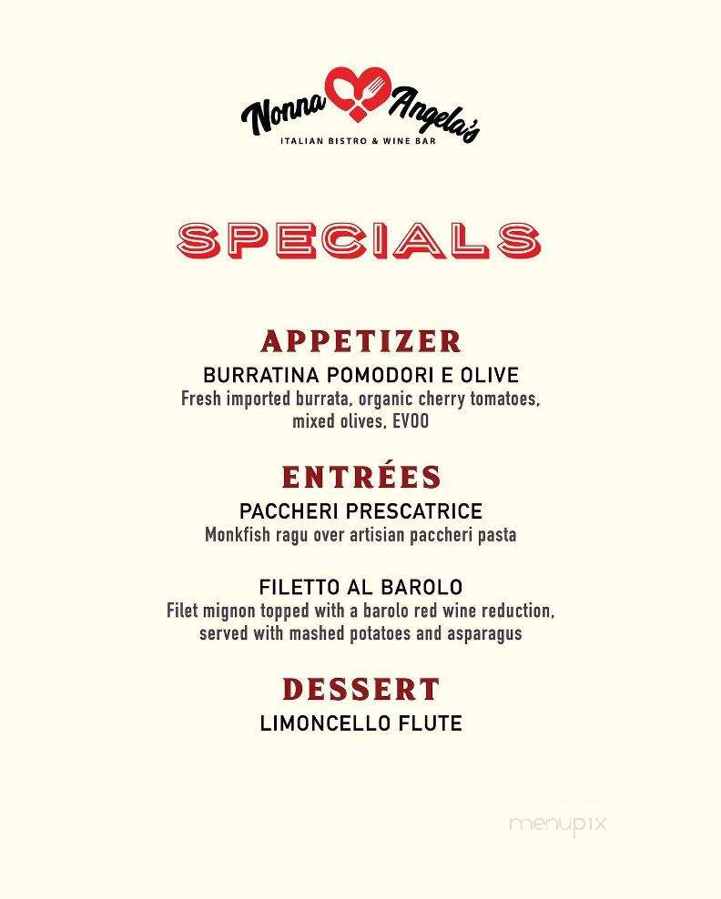 Mamma Angela's - Crofton, MD menu_pic