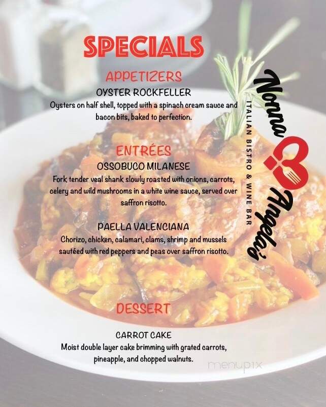 Mamma Angela's - Crofton, MD menu_pic