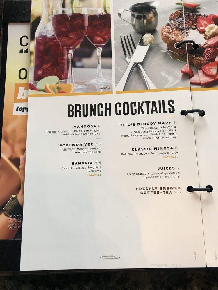 Topgolf - Fishers, IN menu_pic
