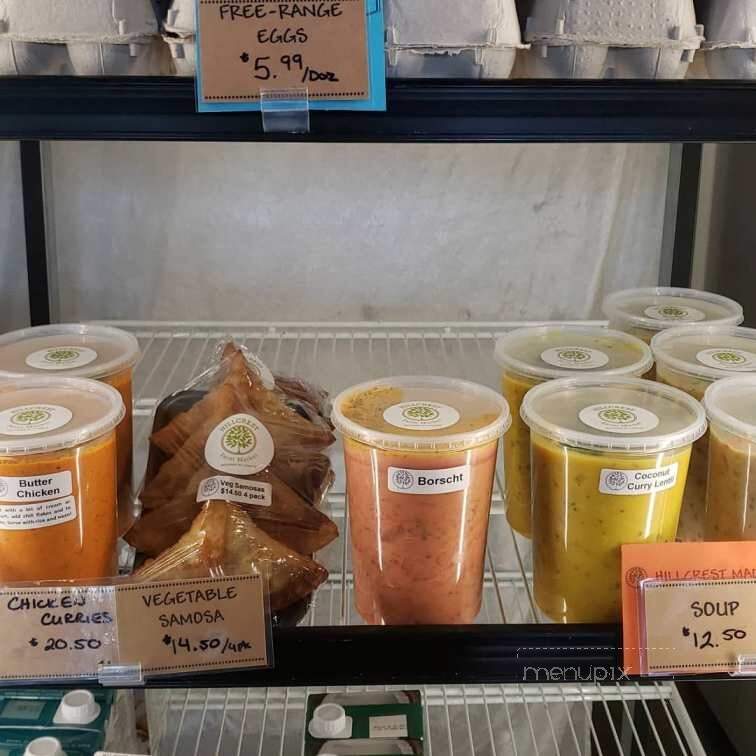 Hillcrest Farm Market & Cafe - Kelowna, BC menu_pic