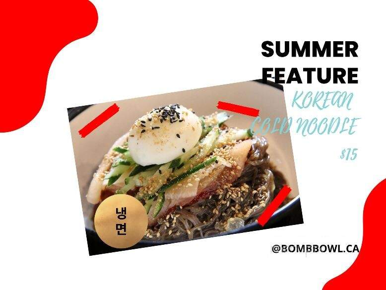 Bomb Tempura & Korean BBQ Bowl - Regina, SK menu_pic