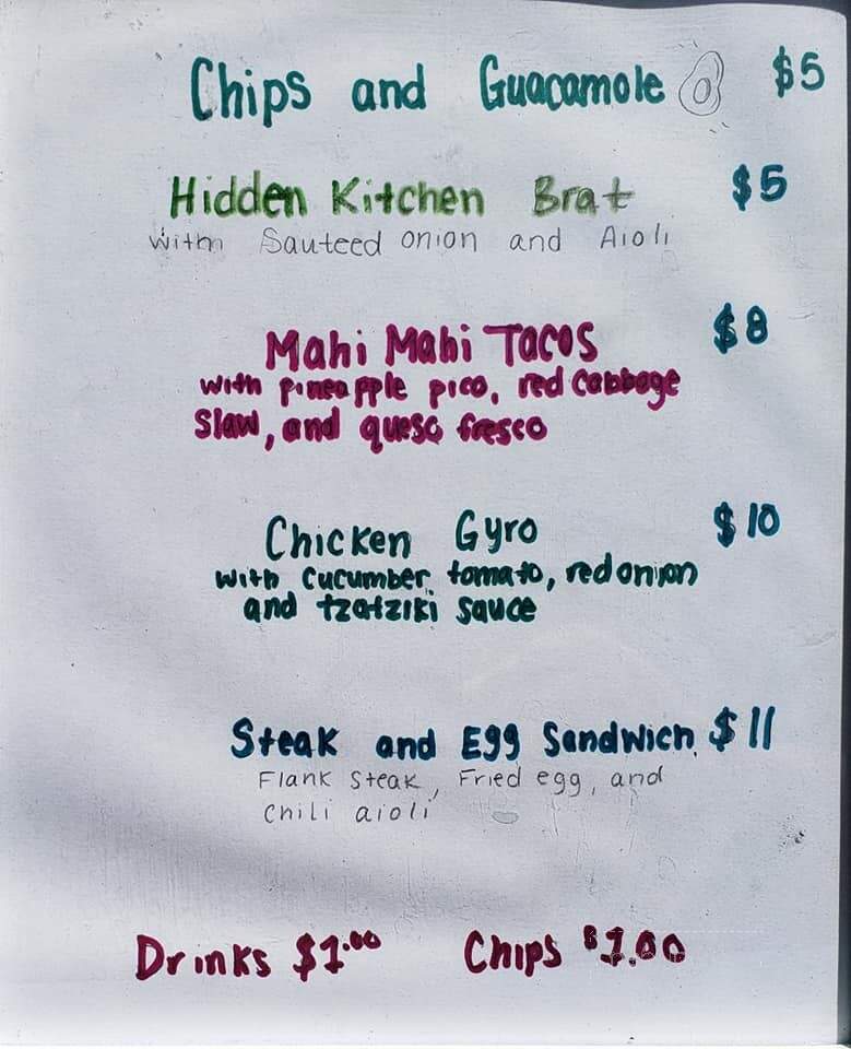 Rebellion Brewing - Cedarburg, WI menu_pic
