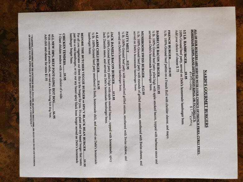 Nardi's Home Style Restaurant - Ely, NV menu_pic