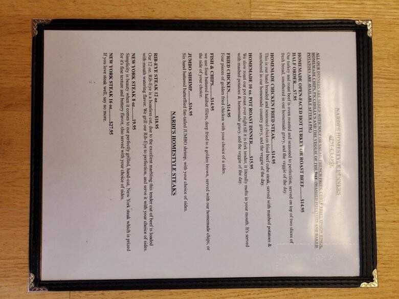 Nardi's Home Style Restaurant - Ely, NV menu_pic