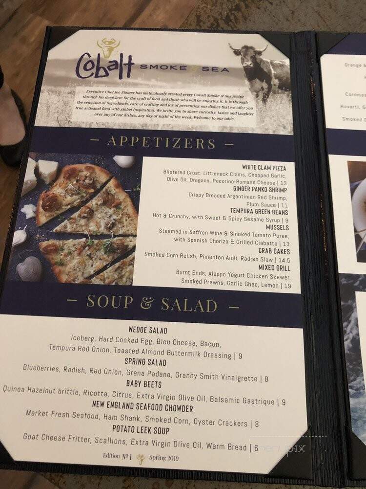 Cobalt Smoke & Sea - Creve Coeur, MO menu_pic