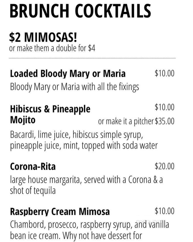 Brick House Restaurant & Lounge - Lodi, CA menu_pic
