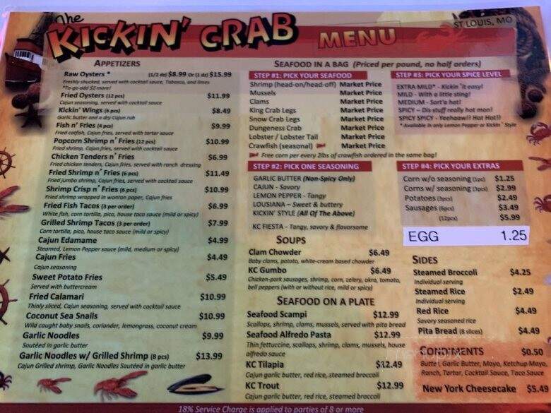 The Kickin' Crab - St Louis, MO