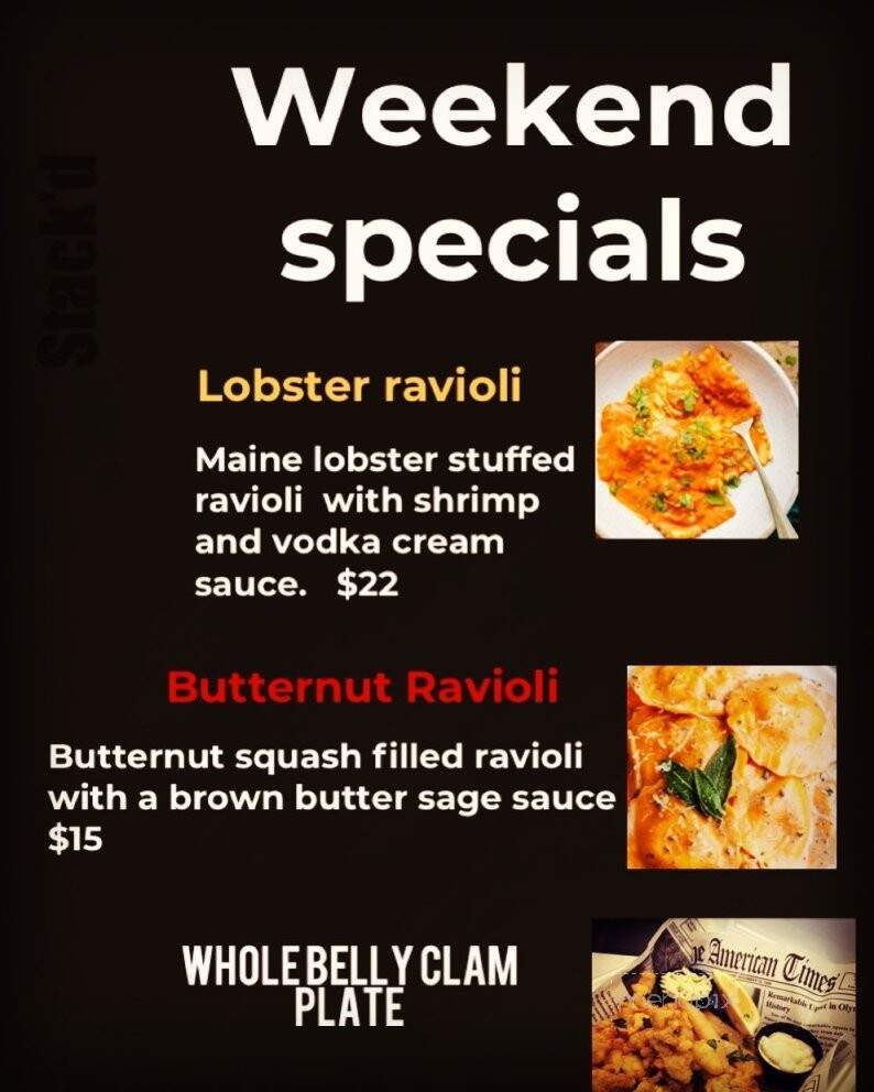 Stack'd Sandwich & Pizza Bar - Millis, MA menu_pic