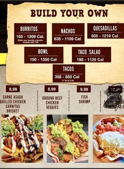 Laredo's Burrito and Taco Shop - Ashland City, TN menu_pic